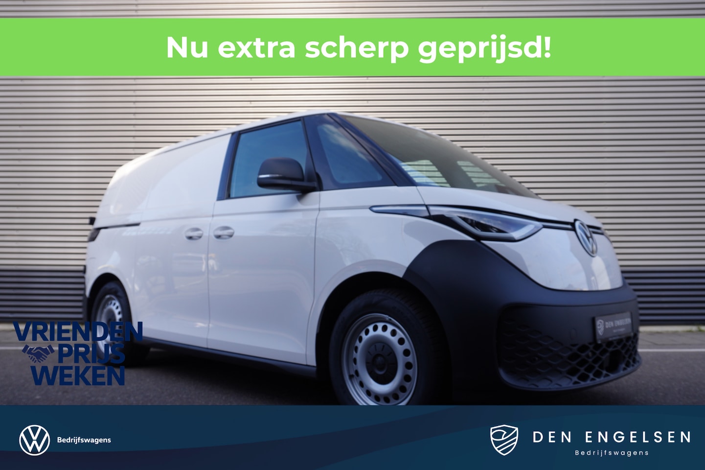 Volkswagen ID. Buzz Cargo - ID. Buzz Cargo 190 pk, Economy Business, Achteruitrijcamera, Bijrijdersbank, Trekhaak, Ach - AutoWereld.nl