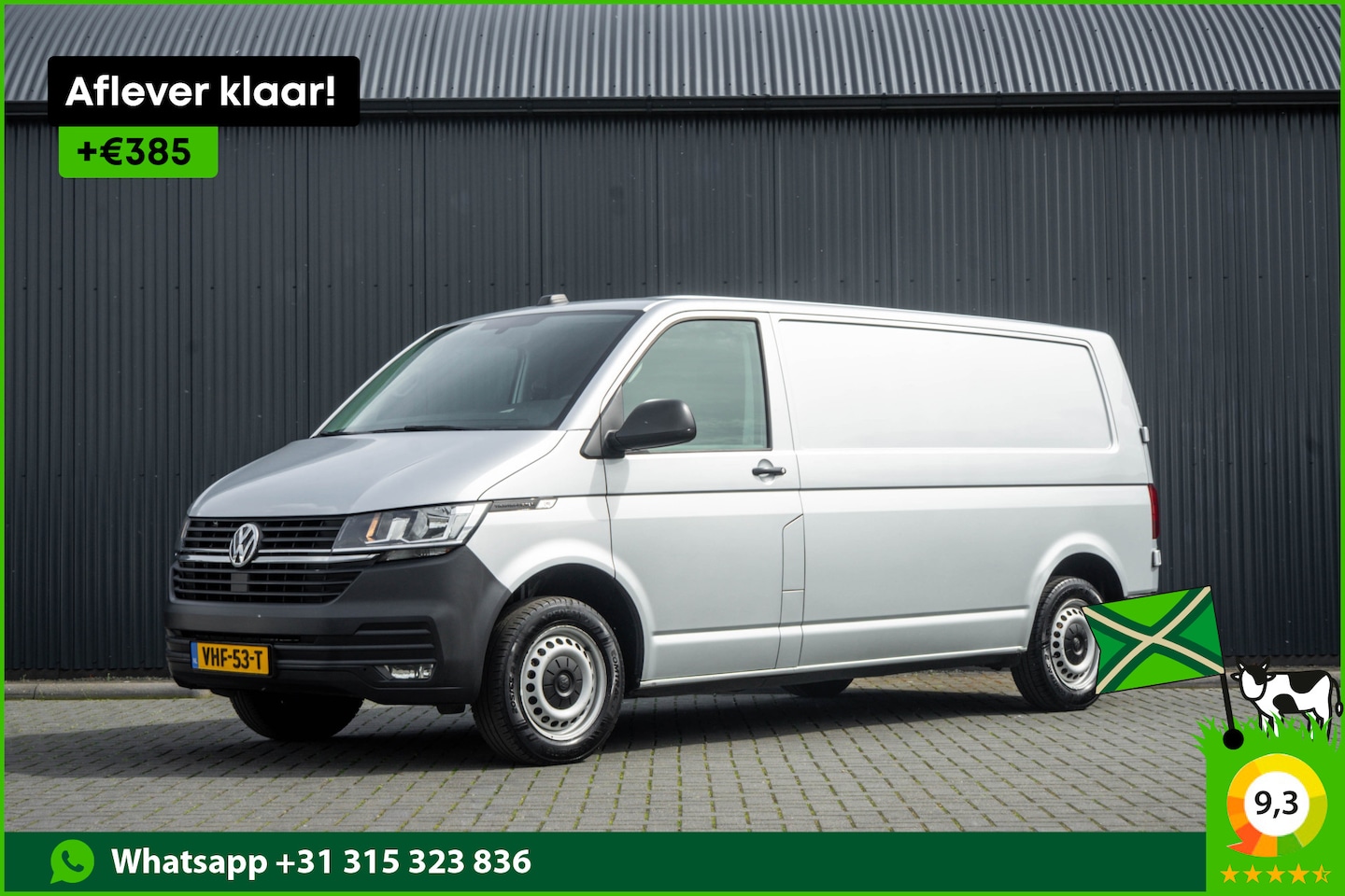 Volkswagen Transporter - T6.1 2.0 TDI L2H1 | 150 PK | Cruise | Airco | Trekhaak - AutoWereld.nl