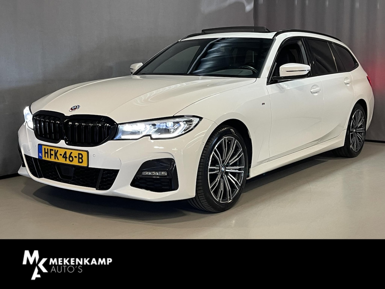 BMW 3-serie Touring - 330i M Sport 18"/Panoramadak/Laser LED/Harman Kardon/Dodehoek/Adaptieve cruise/Keyless/Sto - AutoWereld.nl