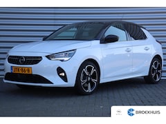 Opel Corsa - 1.2 TURBO 100PK 5-DRS ELEGANCE GS-LINE / NAVI / LEDER / CLIMA / LED / PDC / 17" LMV / UNIE