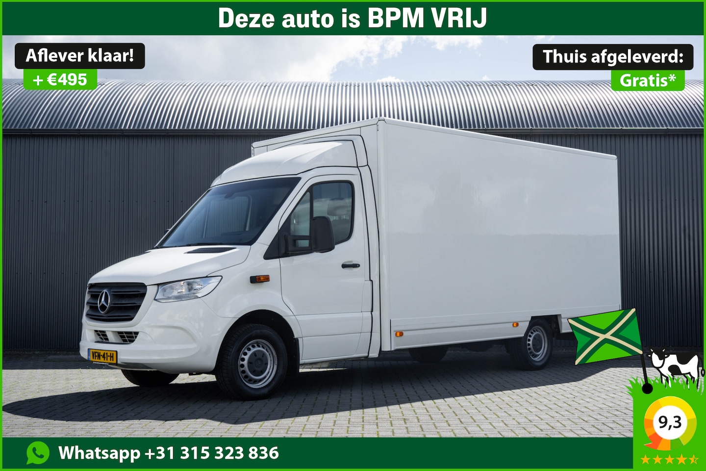 Mercedes-Benz Sprinter - 311 CDI Automaat | Topstaat | Camera | Carplay | Mbux | Airco - AutoWereld.nl