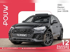 Audi Q5 - 50 TFSIe 299pk PHEV S Edition | 20" LMV | Trekhaak | Panoramadak | Stoelverwarming | Apple