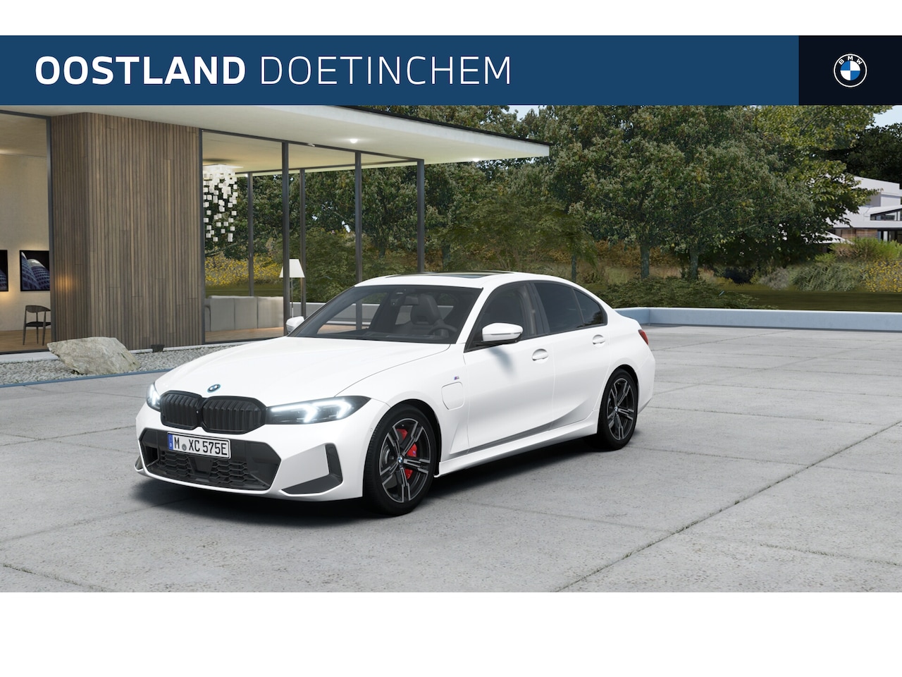 BMW 3-serie - 330e M Sport Automaat / Schuif-kanteldak / M Sportstoelen / Active Cruise Control / Adapti - AutoWereld.nl