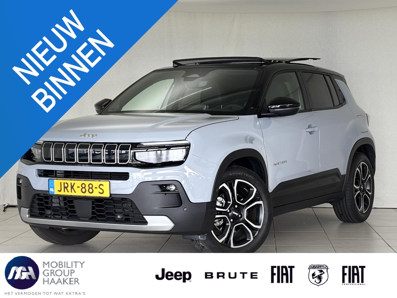 Jeep Avenger - Summit 54 kWh | Schuif-kanteldak | Apple-Android | Warmtepomp - AutoWereld.nl