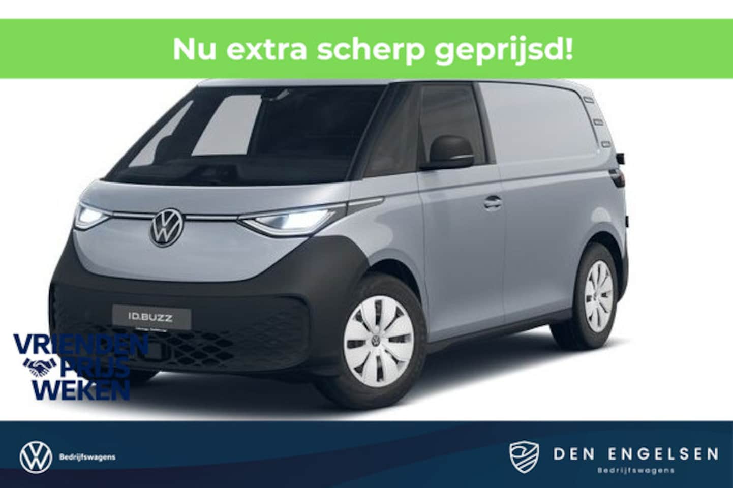 Volkswagen ID. Buzz Cargo - ID. Buzz Cargo 190 pk, Economy Business, Achteruitrijcamera, Bijrijdersbank, Trekhaak, Ach - AutoWereld.nl