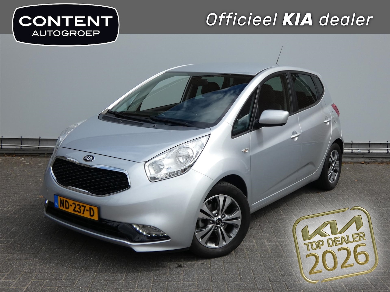Kia Venga - 1.4 CVVT DynamicPLusLine 1.4 CVVT 90pk DynamicPlusLine - AutoWereld.nl