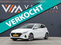 Hyundai i20 - 1.0 T-GDI Premium Sky 2022 Automaat MHEV Opendak Stoelverwarming Clima Airco 5 Deurs Navi