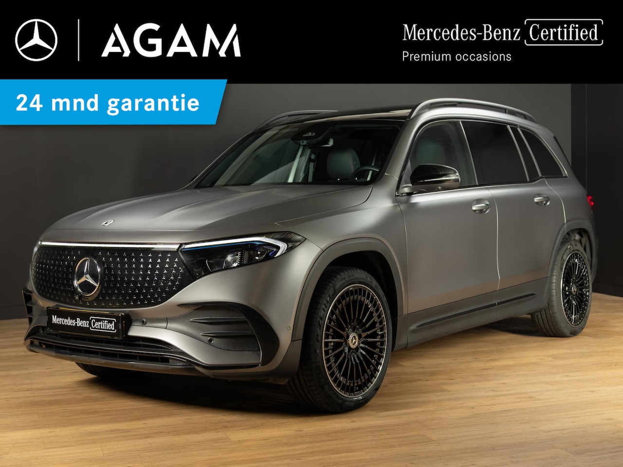 Mercedes-Benz EQB - 250+ AMG Line 7p. 71 kWh Panorama dak - AutoWereld.nl