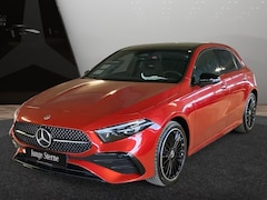 Mercedes-Benz A-klasse - 250e AMG * DESIGNO ROT * NIGHT, PANORAMA, BURMESTER, 2-Zone CLIMA, 19-inch LMV, * 1e EIG