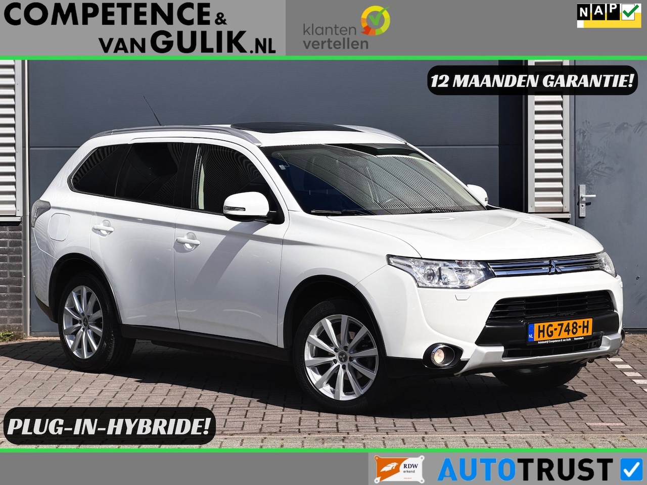 Mitsubishi Outlander - 2.0 PHEV Limited Edition X-Line | Leder | Trekhaak | Schuifdak | Camera | - AutoWereld.nl