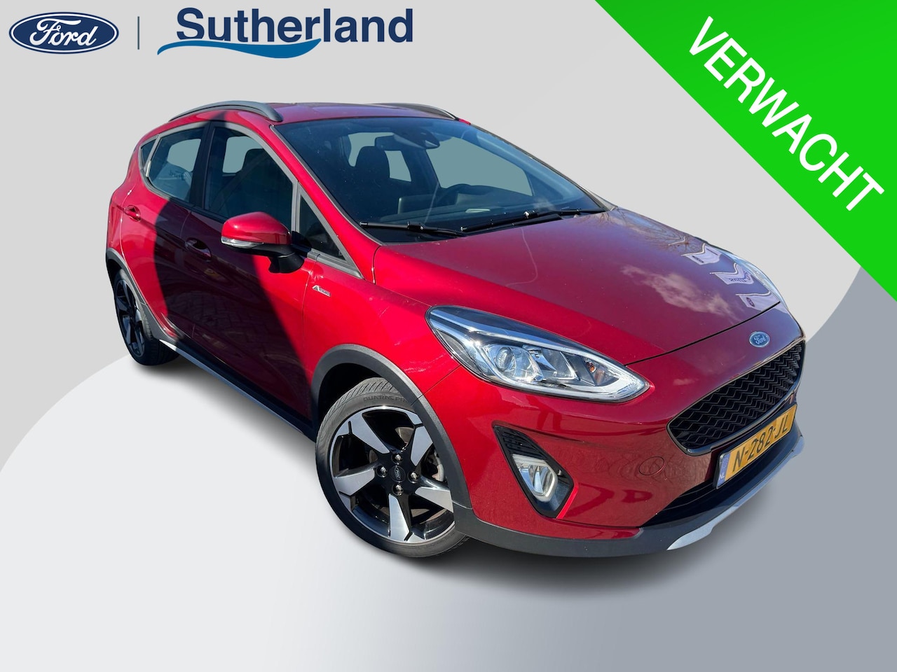Ford Fiesta - 1.0 EcoBoost Hybrid Active X 125pk | Winterpack | SYNC 3 Navigatie | Automatische Airco | - AutoWereld.nl
