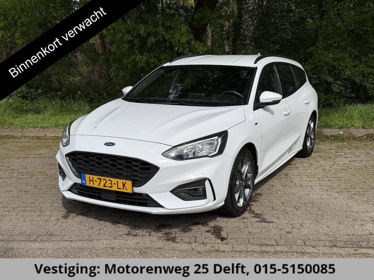 Ford Focus Wagon - 1.0 EcoBoost ST Line Business . KEYLESS ENTRY & START . PARKEERSENSOREN . NAVIGATIE . - AutoWereld.nl
