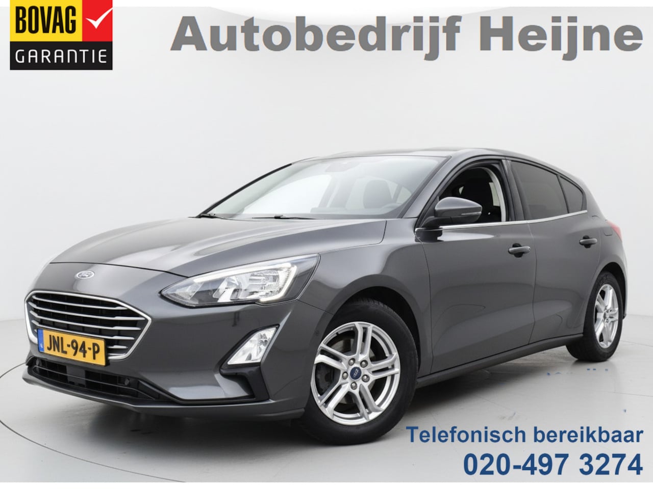 Ford Focus - 1.0 125PK EcoBoost HYBRID BUSINESS CAMERA/NAVI/STUURVERW. - AutoWereld.nl