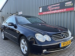 Mercedes-Benz CLK-klasse Coupé - 200 K. Avantgarde Clima.Cruise.Lm.velgen.Leer.Pdc.Trekhaak