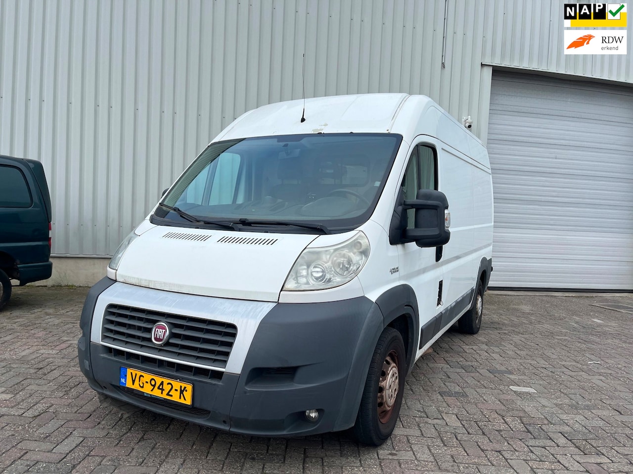 Fiat Ducato - 35H 3.0 CNG MH2 Gran Volume - Motor Defect - Schade - AutoWereld.nl