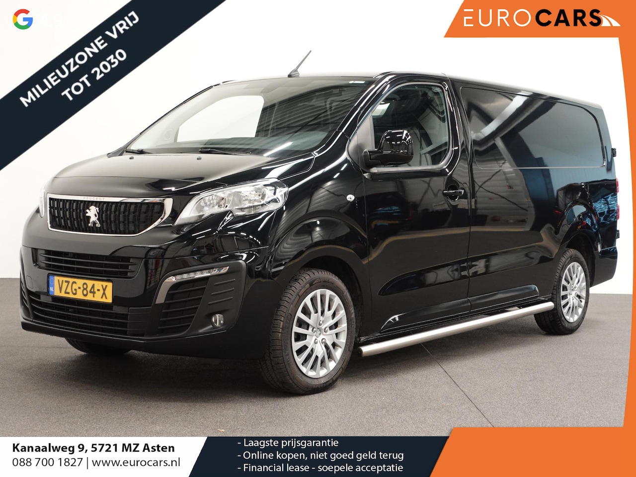 Peugeot Expert - 2.0 BlueHDI 145PK L3 Automaat Cruise control Trekhaak Carplay Navigatie Airco - AutoWereld.nl