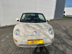 Volkswagen New Beetle Cabriolet - 1.8-5V Turbo Highline Airco Stoelverwarming Leder Windvanger