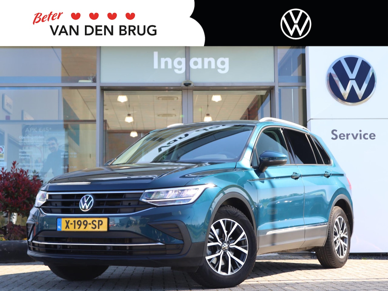 Volkswagen Tiguan - 1.5 TSI 150 pk DSG Life | Trekhaak Zwenkbaar | App Connect | ACC | LED | Navigatie | Camer - AutoWereld.nl