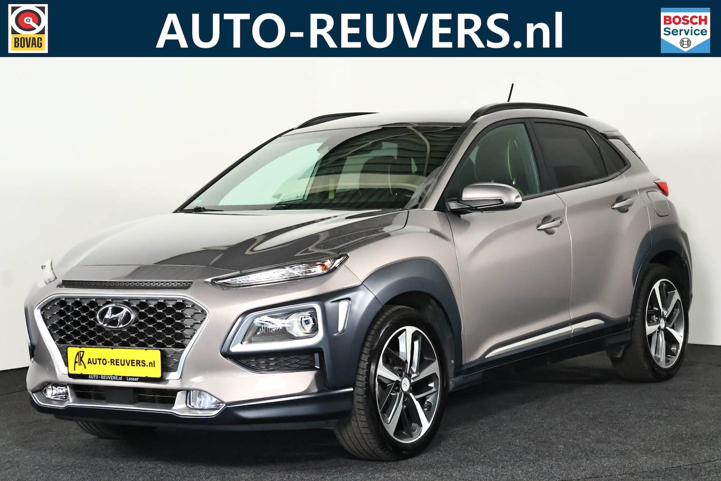 Hyundai Kona - 1.0T Premium / LED / CarPlay / Leder / Camera - AutoWereld.nl