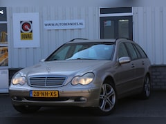 Mercedes-Benz C-klasse Combi - 240 Elegance 6 Cilinder Automaat*Youngtimer*NL-Auto*Leder/Trekhaak/Climate-Control/Cruise