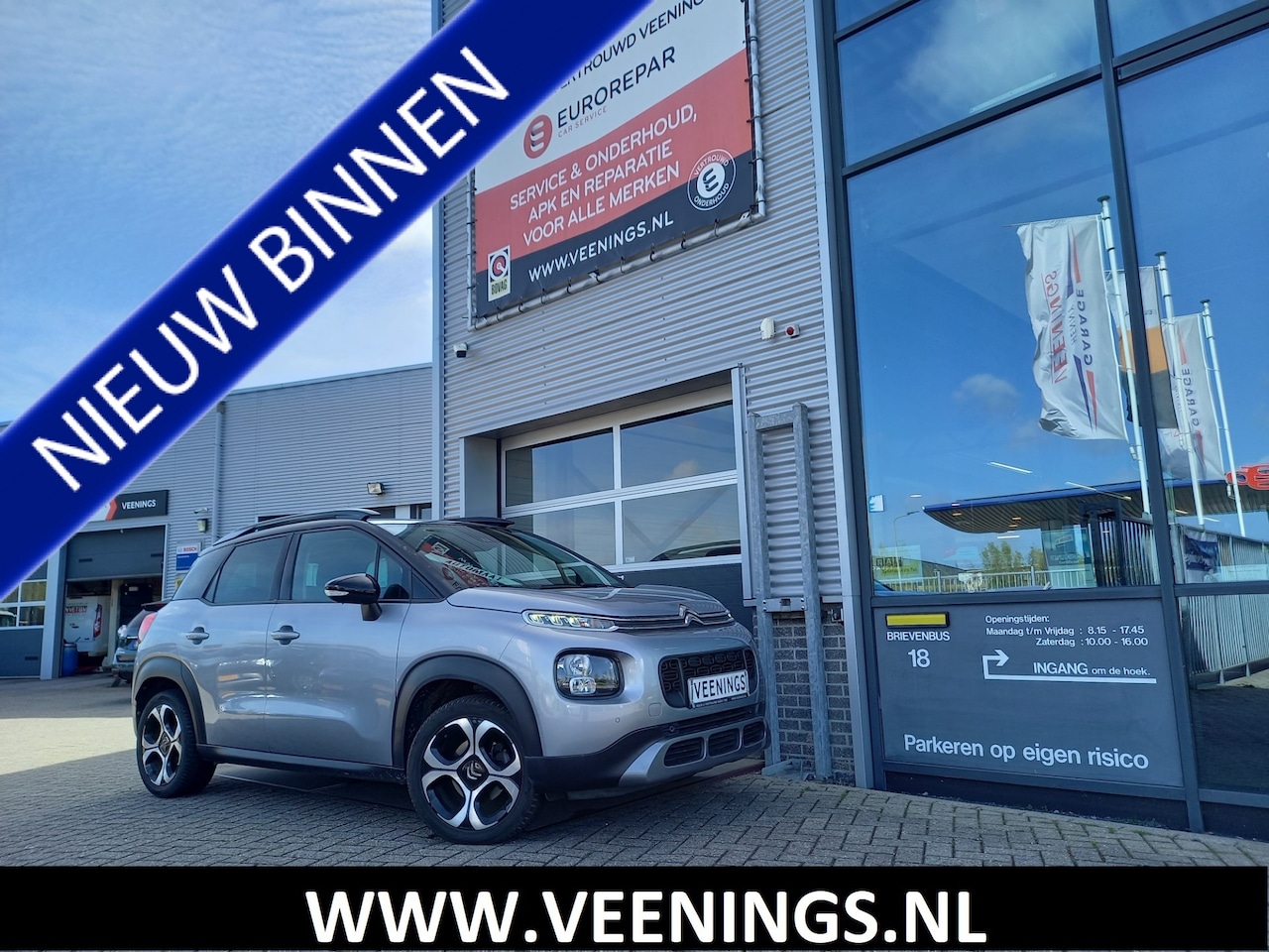 Citroën C3 Aircross - 1.2 PureTech S&S Shine - PANO - OPEN DAK - CAMERA - PDC V/A - - AutoWereld.nl