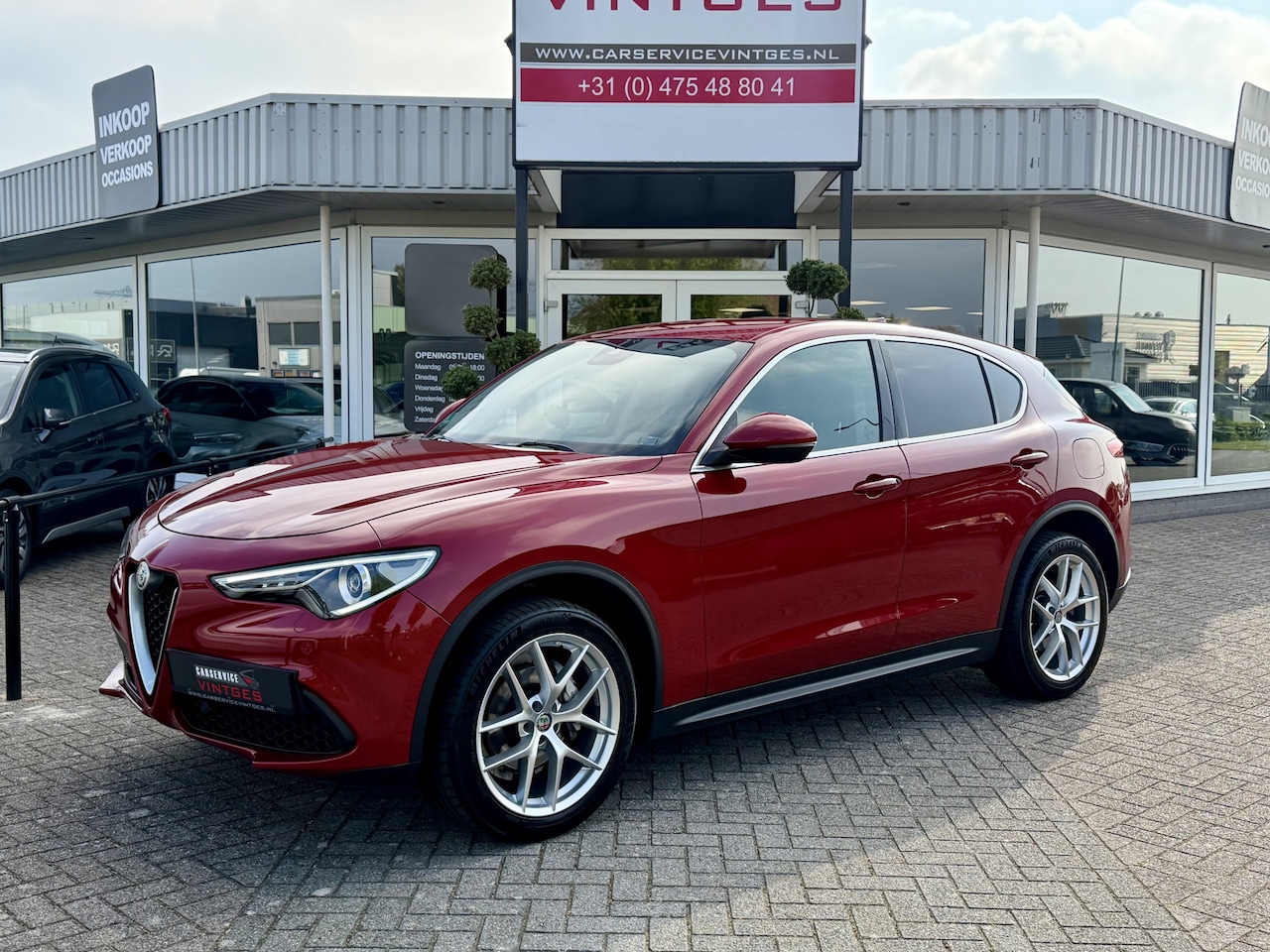Alfa Romeo Stelvio - 2.0 T AWD Super Business Edition Leder. Add Cruise, Lane assist, Camera, PDC, 20"inch! - AutoWereld.nl
