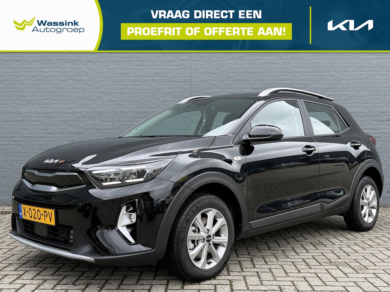 Kia Stonic - 1.0 T-GDi 120pk DCT7 DynamicLine | Automaat | All Season Banden | Cruise Control | Apple C - AutoWereld.nl
