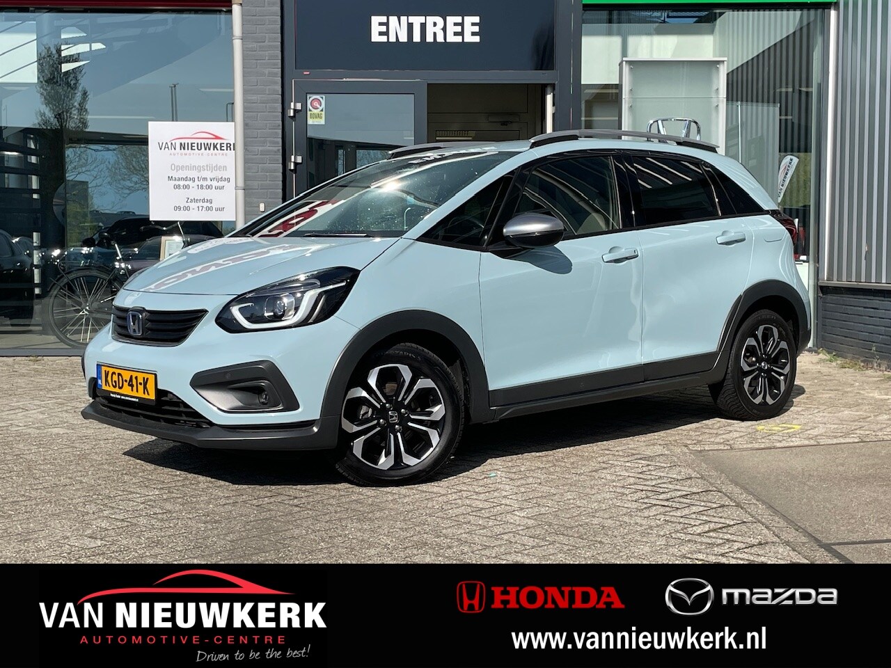 Honda Jazz - 1.5 e:HEV Hybrid Automaat Crosstar | Navi | Carplay & Android | Camera - AutoWereld.nl