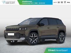 Jeep Compass - First Edition 74 kWh | Direct leverbaar | Adapt. Cruise | Camera | Carplay | 20" | Elektr.
