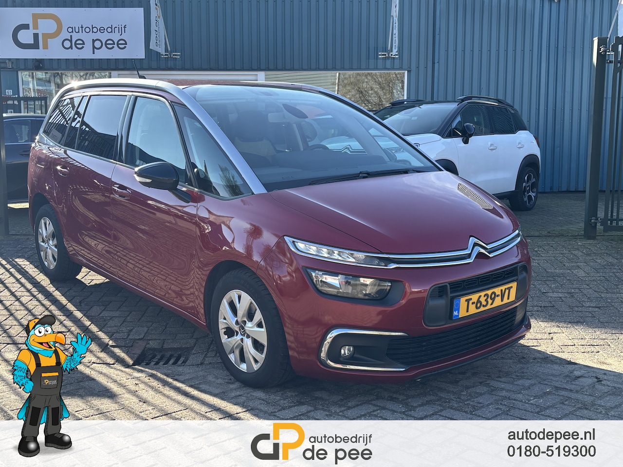 Citroën Grand C4 SpaceTourer - 1.2 PureTech Business GARANTIE/7-PERS/CARPLAY/CLIMA/CRUISE/NAVI rijklaarprijs! - AutoWereld.nl