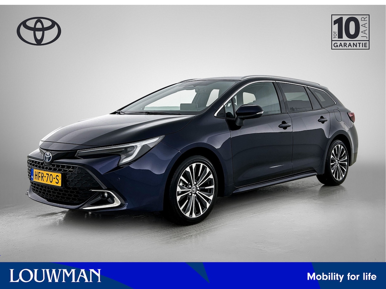 Toyota Corolla Touring Sports - Hybrid 140 Dynamic | Parkeersensoren V+A | Stoelverwarming | Leder/stof bekleding | - AutoWereld.nl