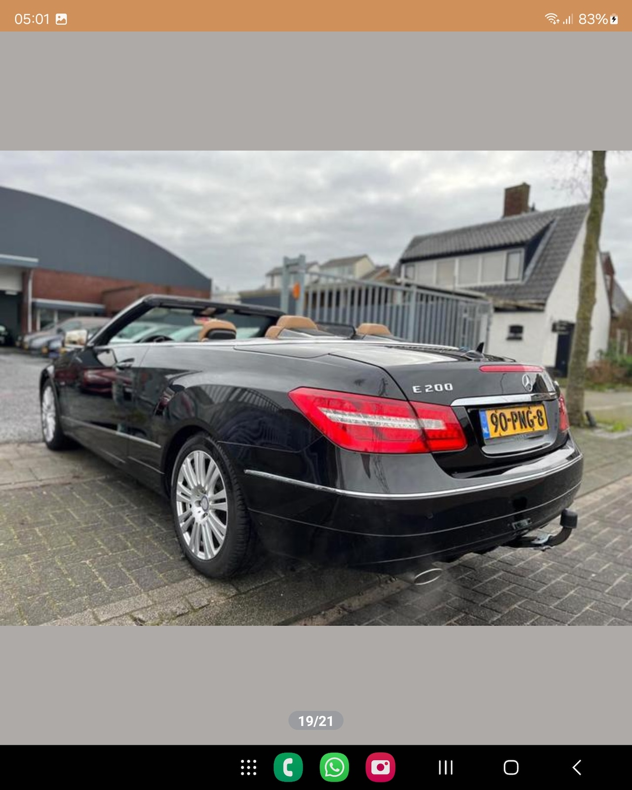 Mercedes-Benz E-klasse Cabrio - 200 CGI Avantgarde - AutoWereld.nl