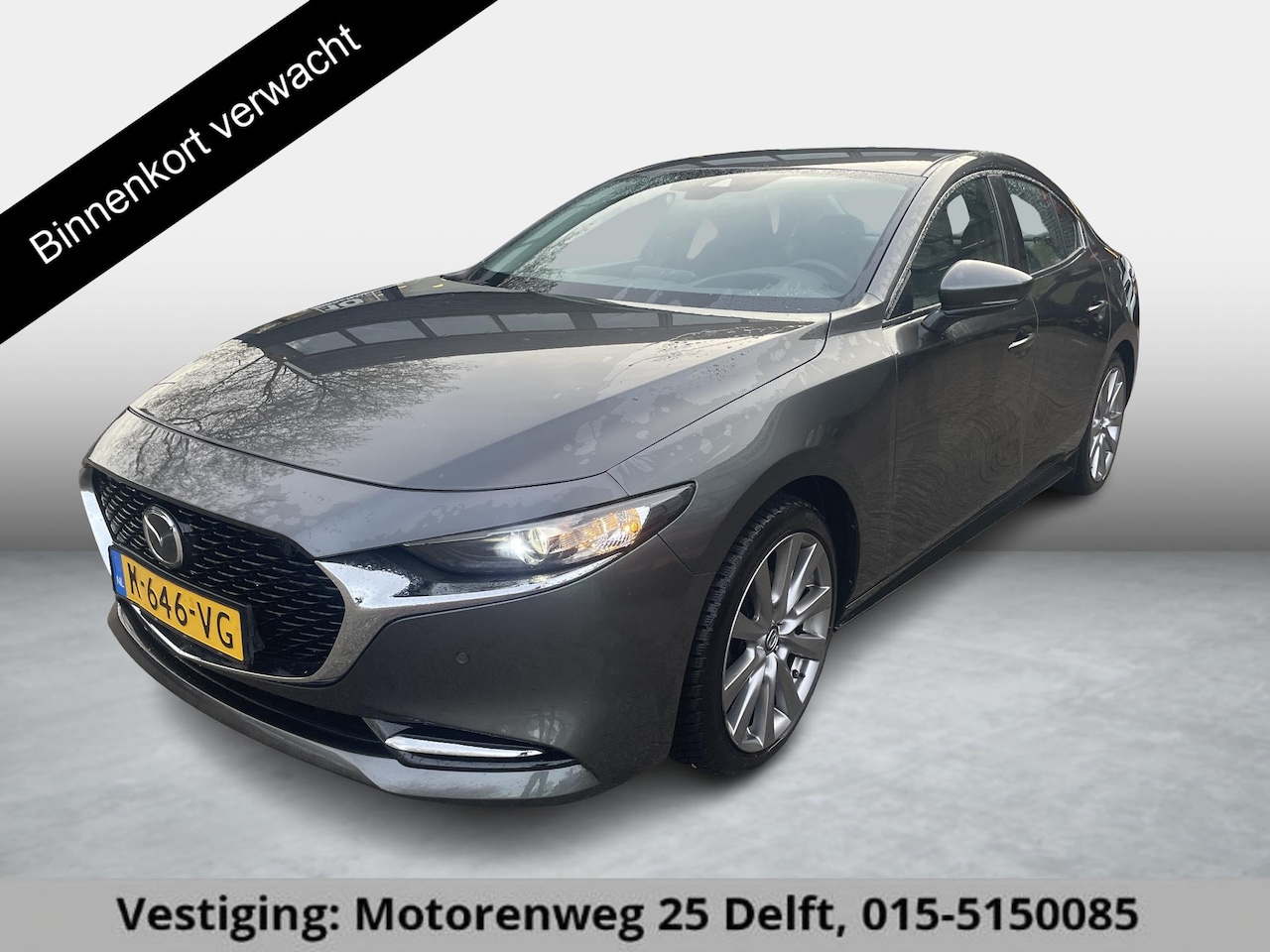 Mazda 3 - 2.0 e-SkyActiv-X M Hybrid 186 Comfort . STUUR & STOELVERWARMING . BOSE AUDIO  . NAVIGATIE - AutoWereld.nl