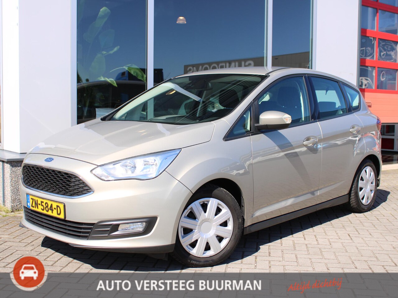 Ford C-Max - 1.0 Titanium Distributieketting!, Trekhaak, Cruise control, Climate control, Zomer + Winte - AutoWereld.nl