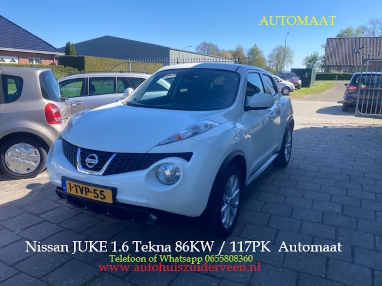 Nissan Juke - 1.6 117PK Tekna Automaat 17" Lm Velgen - AutoWereld.nl
