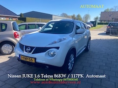 Nissan Juke - 1.6 117PK Tekna Automaat 17" Lm Velgen