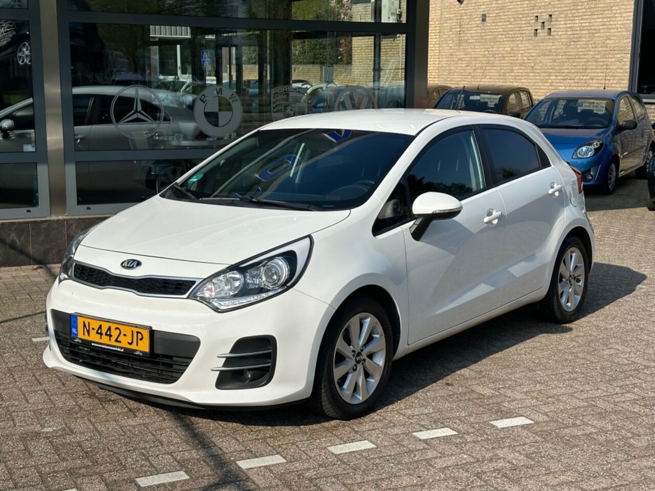 Kia Rio - 1.2 CVVT Comfortline Navi Camera Cruise Telefoon 1 Eigenaren - AutoWereld.nl