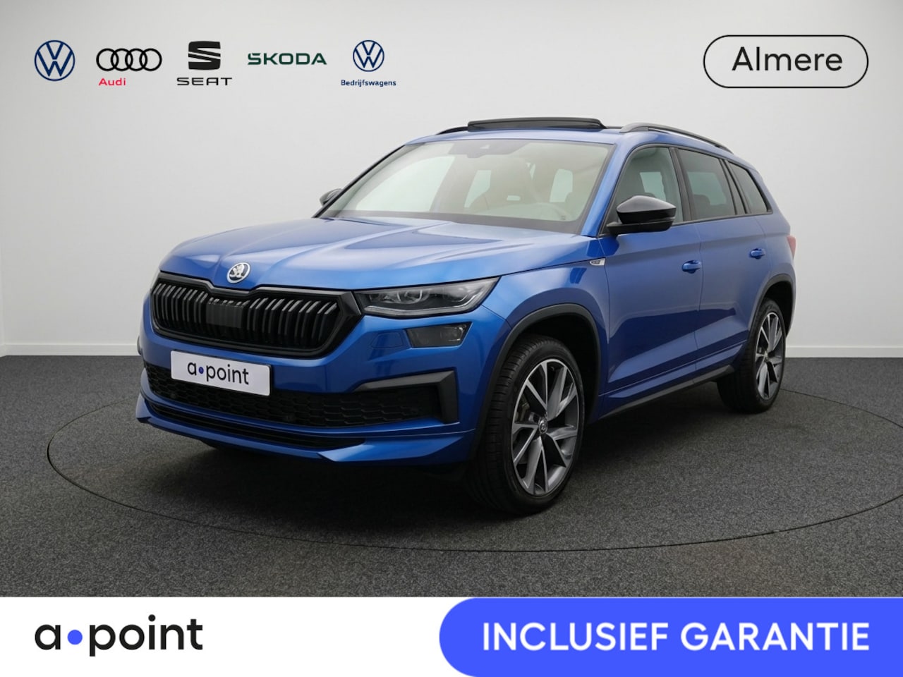 Skoda Kodiaq - 1.5 TSI Sportline Business 7p. Automaat | Schuifkanteldak | Camera | PDC voor & achter | T - AutoWereld.nl