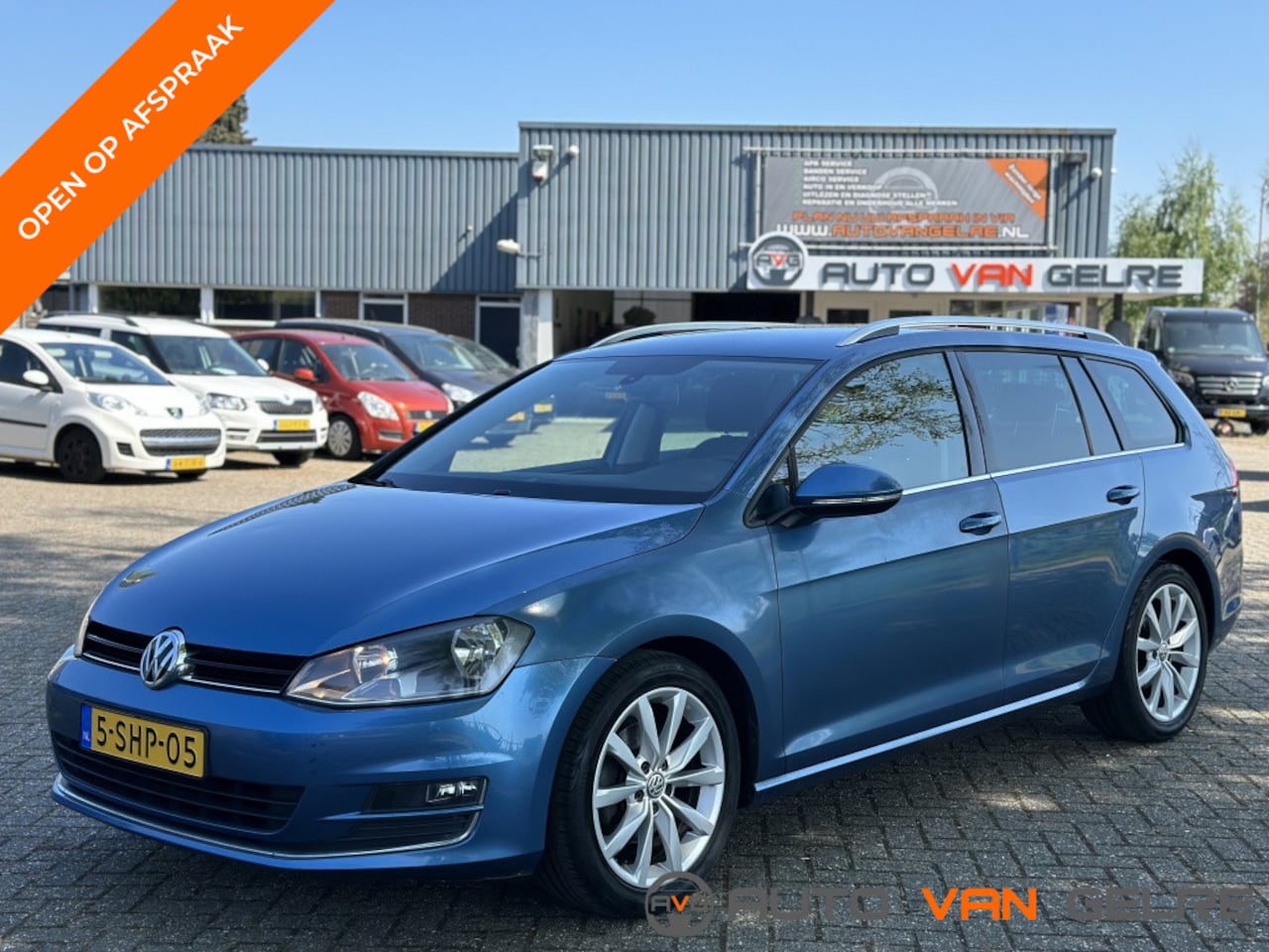 Volkswagen Golf Variant - 1.4 TSI Highline Massage*Leder*MultiMedia*Trekhaak*Cruise*Clima - AutoWereld.nl