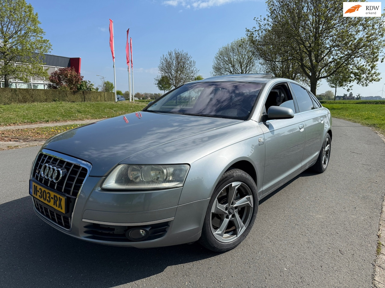 Audi A6 Limousine - 2.7 TDI Pro Line Business LEER/DAKJE/APK 4-2027 - AutoWereld.nl