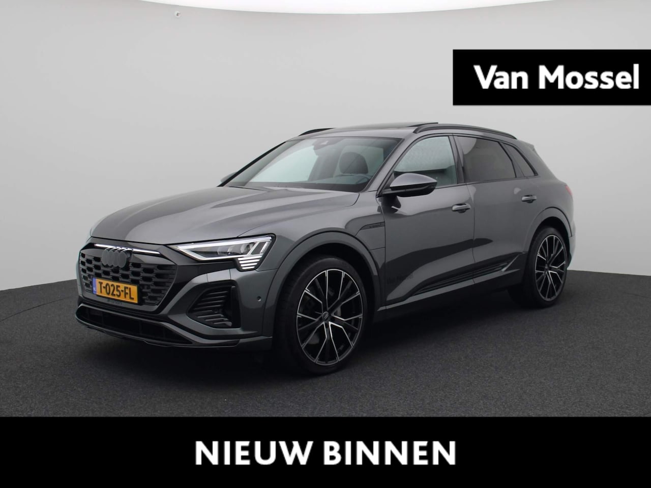 Audi Q8 e-tron - 55 quattro S Edition 115 kWh 408 PK | S-line | Automaat | Navigatie | Camera | Panoramadak - AutoWereld.nl