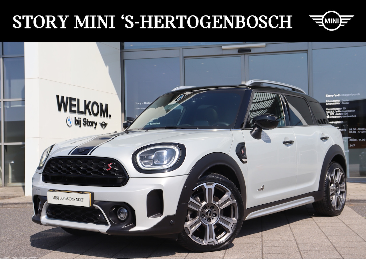 MINI Countryman - Cooper S ALL4 Automaat / Panoramadak / Achteruitrijcamera / Active Cruise Control / Comfor - AutoWereld.nl