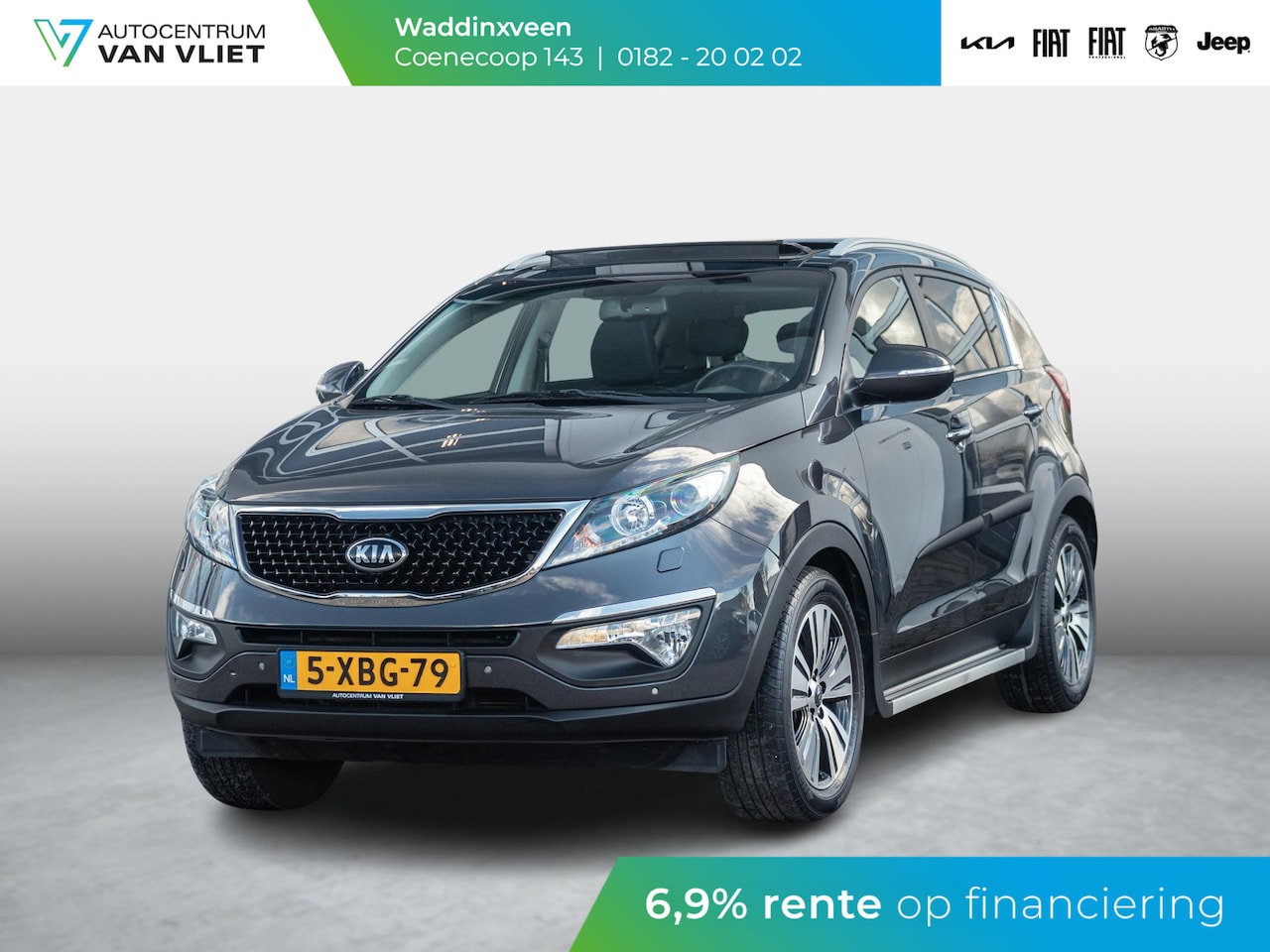 Kia Sportage - 2.0 ExecutiveLine l Automaat l Stoelverwarming l Schuif/kanteldak l Side Steps - AutoWereld.nl