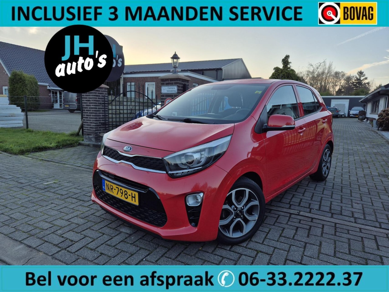 Kia Picanto - 1.0 CVVT First Edition CRUISE | CAM | LED | BEURT - AutoWereld.nl