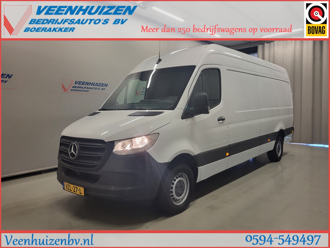 Mercedes-Benz Sprinter - 317CDI L3/H2 Automaat 3500kg Trekgewicht Euro 6! - AutoWereld.nl