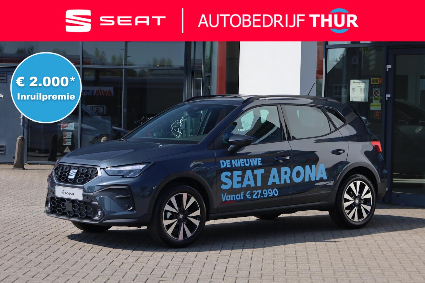 SEAT Arona - 1.0 EcoTSI Style Business Connect 115PK / 85kW DSG, LED koplampen, parkeersensoren voor en - AutoWereld.nl