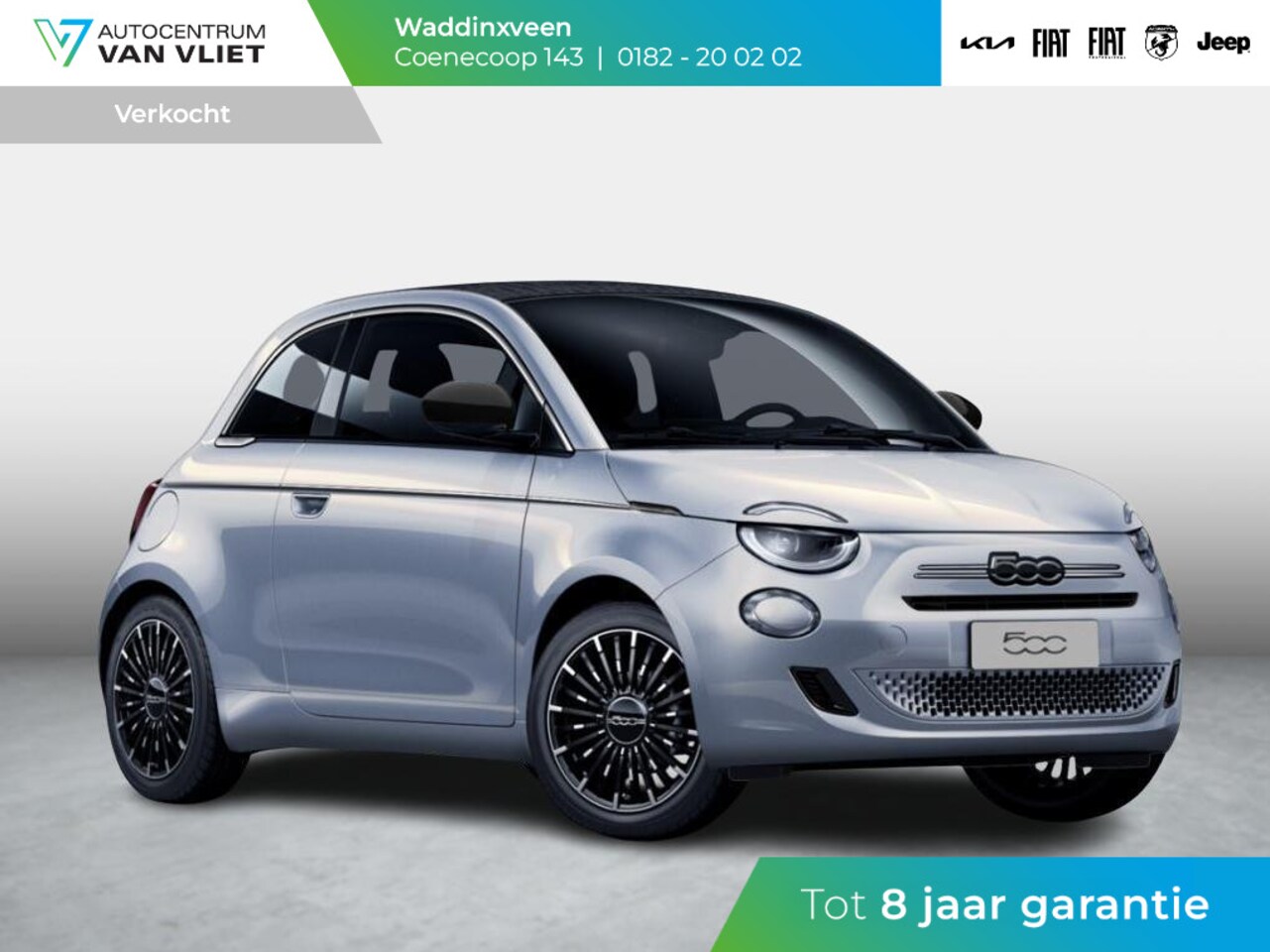 Fiat 500 C - Hybrid La Prima Cabrio | Clima | LED | PDC | JBL Premium Audio | 17" | Camera | BSM | Cann - AutoWereld.nl