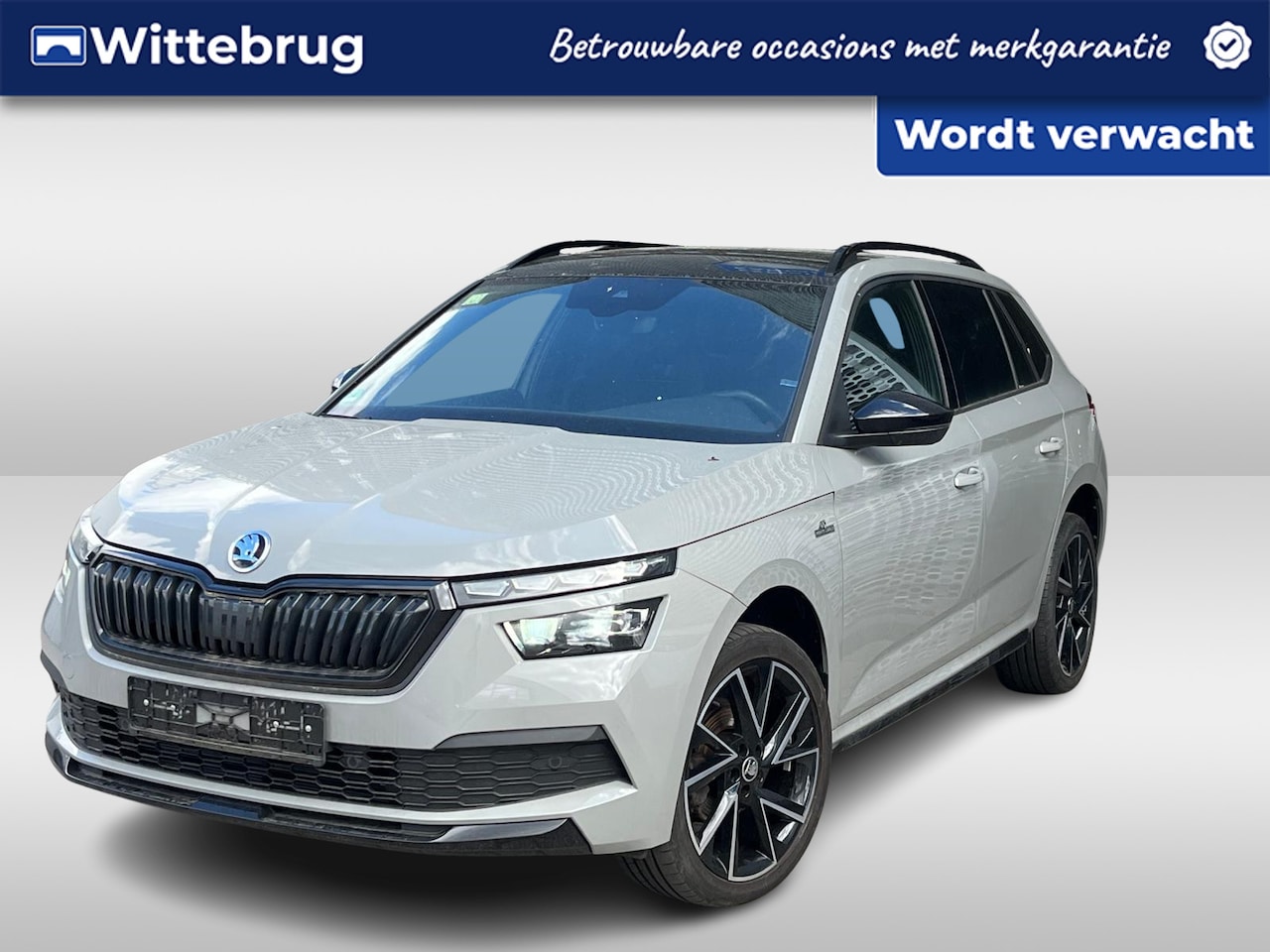 Skoda Kamiq - 1.0 TSI 95pk Monte Carlo Panoramadak / App-connect / Achteruitrijcamera / Smartlink / Park - AutoWereld.nl