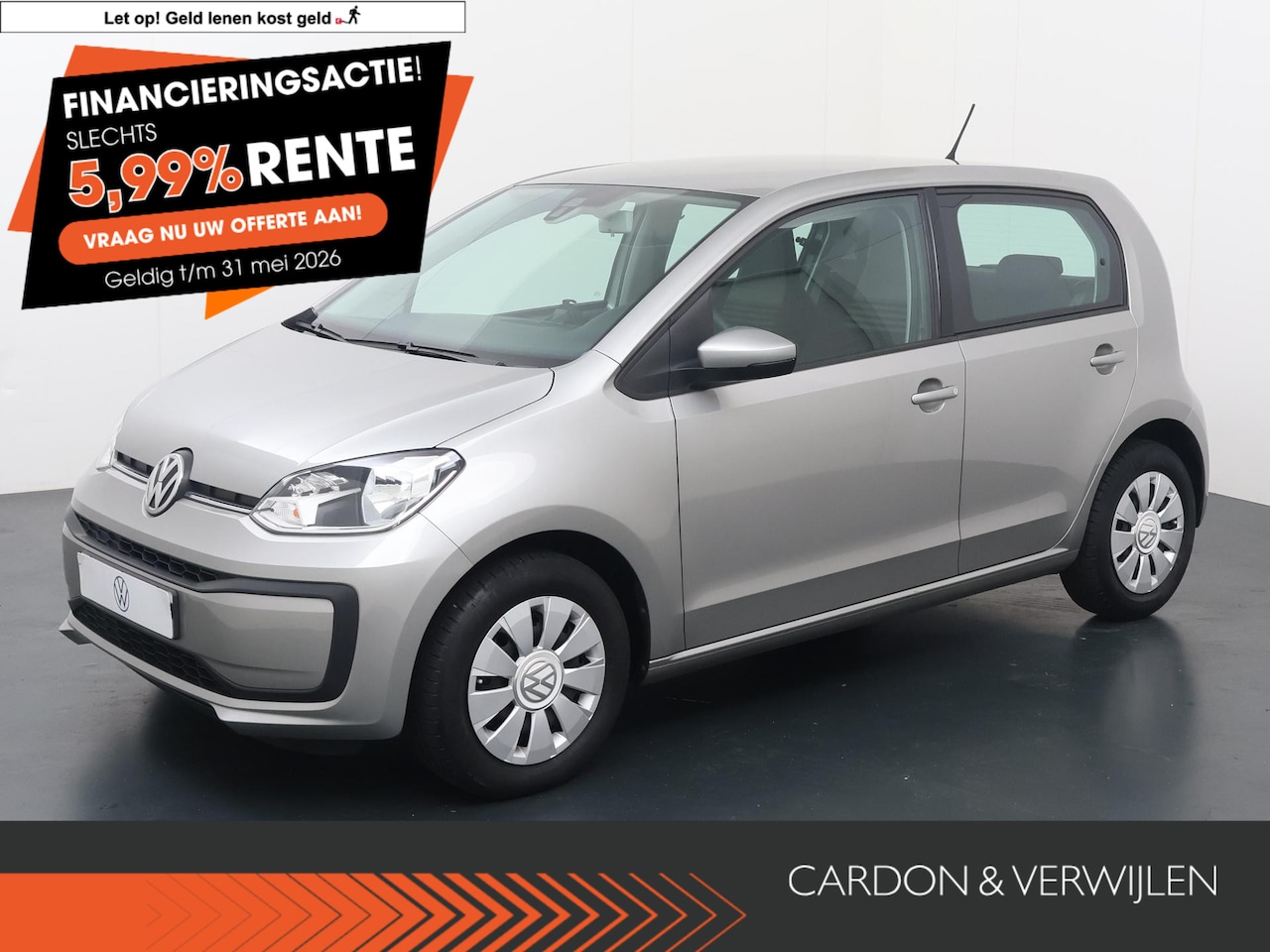 Volkswagen Up! - 1.0 BMT move up! | 60 PK | Airco | DAB+ radio | buitenspiegels elektrisch verstel- en verw - AutoWereld.nl