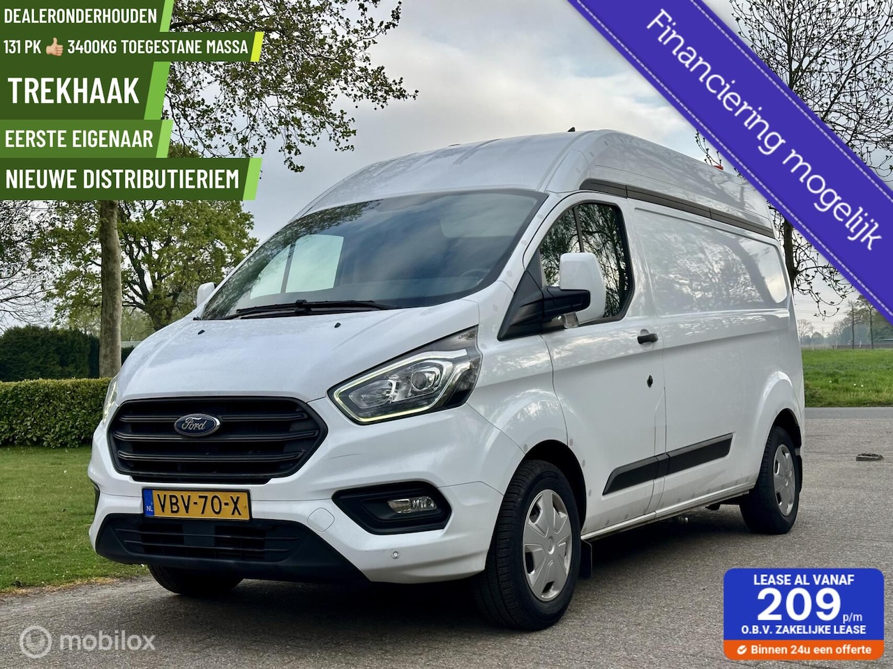 Ford Transit Custom - 340 2.0 TDCI L2H2 Trend 340 2.0 TDCI L2H2 Trend - AutoWereld.nl
